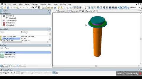 creating via arrays in AWR design environment