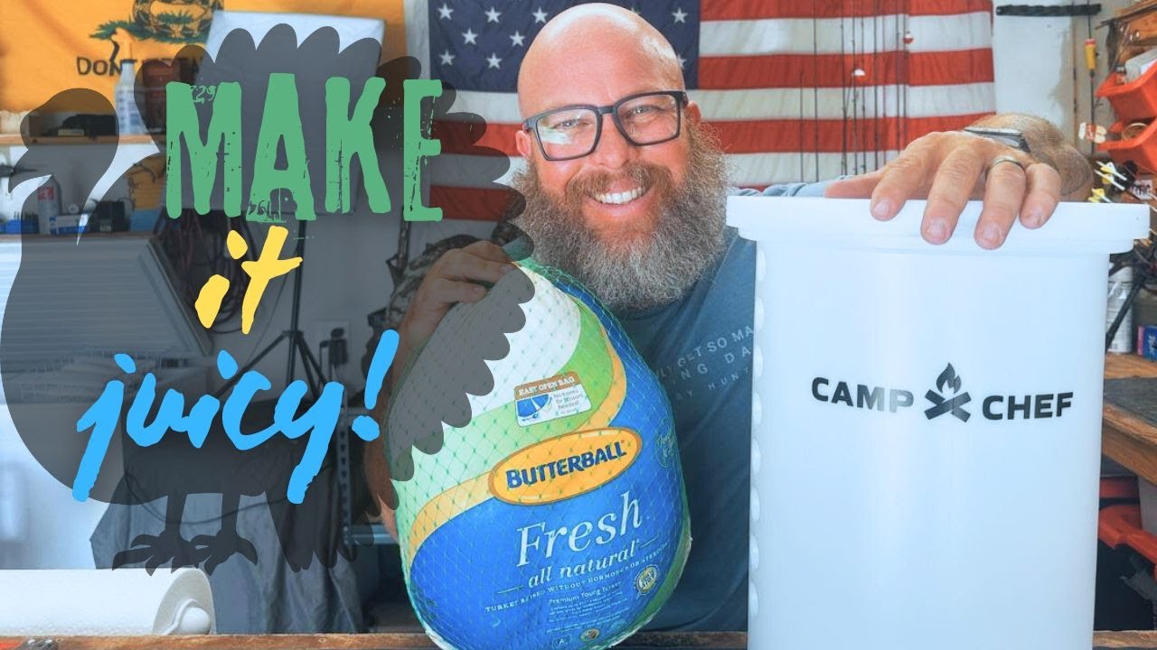 Want a Plump Bird? Camp Chef Brine Bucket