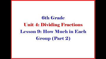 6 4 9 Grade 6 Unit 4 Lesson 9 Morgan - Open Up Resources