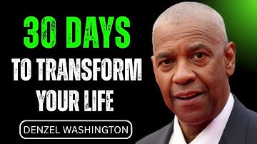 30 Days to Change Your Life — The Habit Reset Plan | Denzel Washington Motivation #motivation