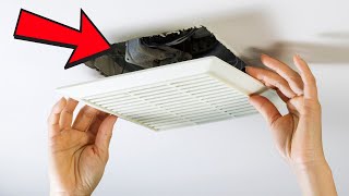 How to Replace a Bathroom Fan EASY!