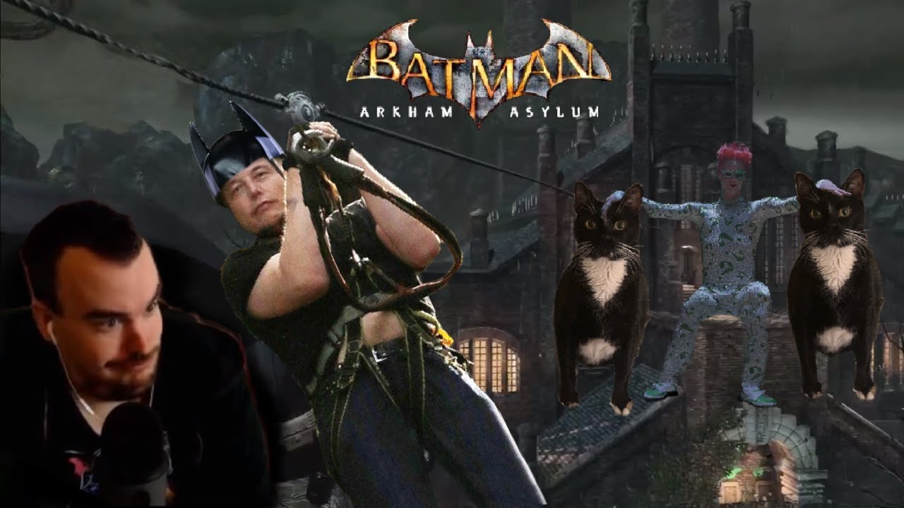 Barb Plays Batman Arkham Asylum Hard Mode Part 3 Taste Of Your Own