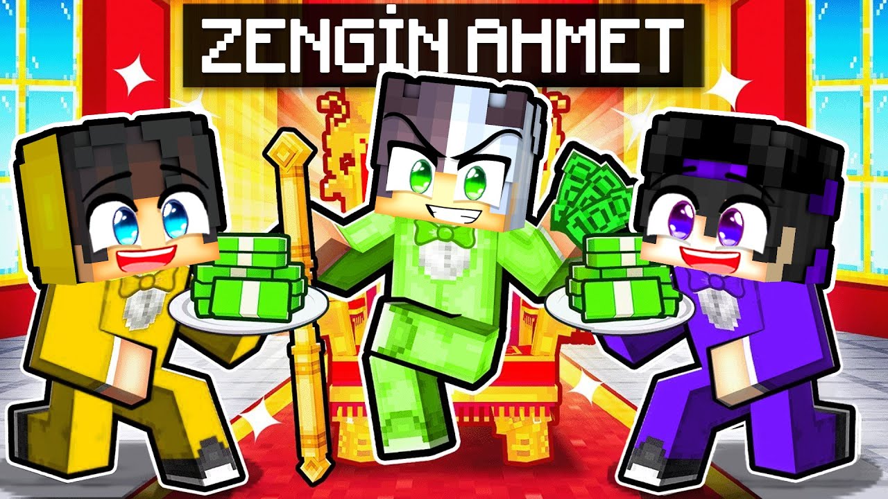 MİNECRAFTTA MİLYONER OLDUM!