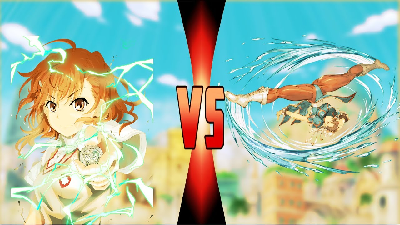 MISAKA MIKOTO VS CHUN-LI | WAIFU WARS