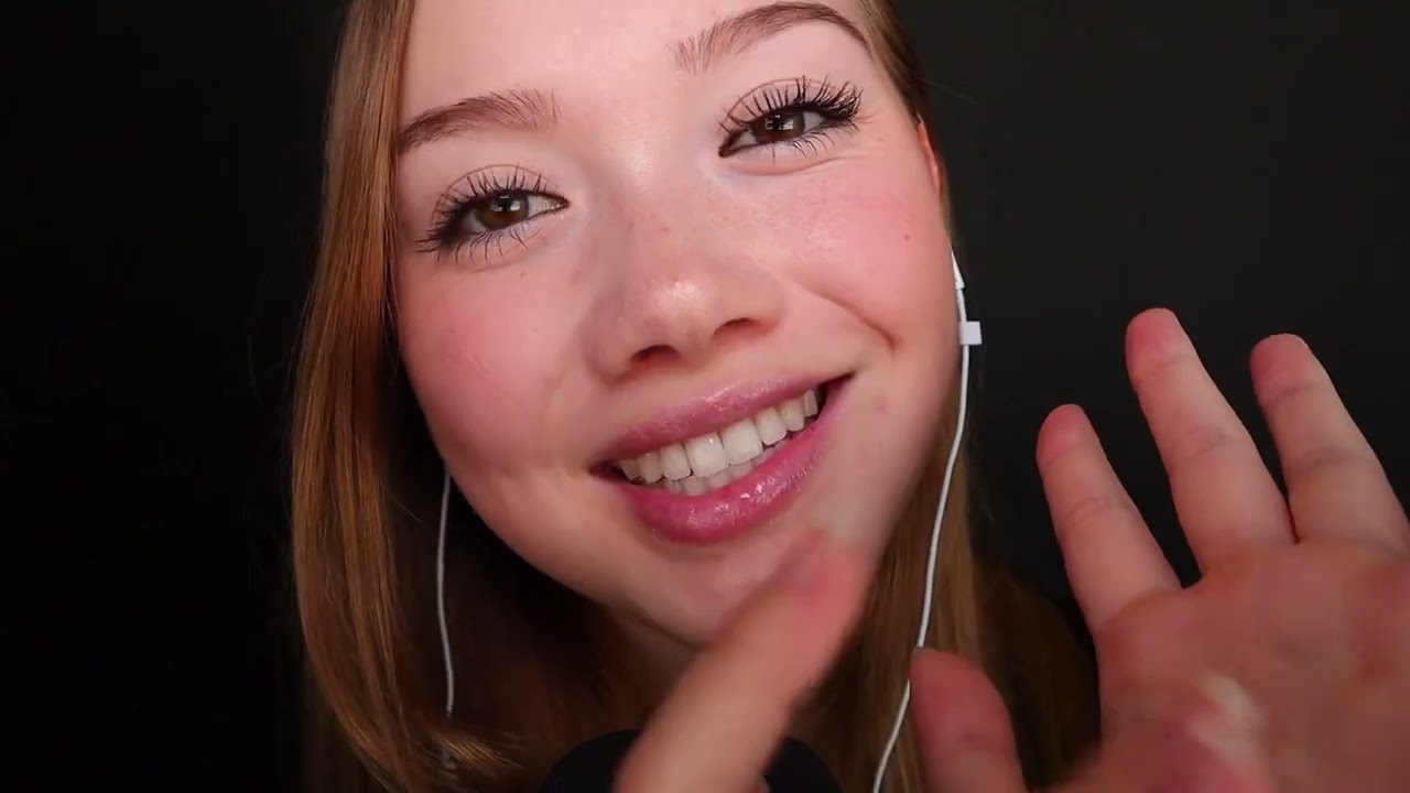 LIA ASMR  SPIT PAINTING YOU TO SLEEP