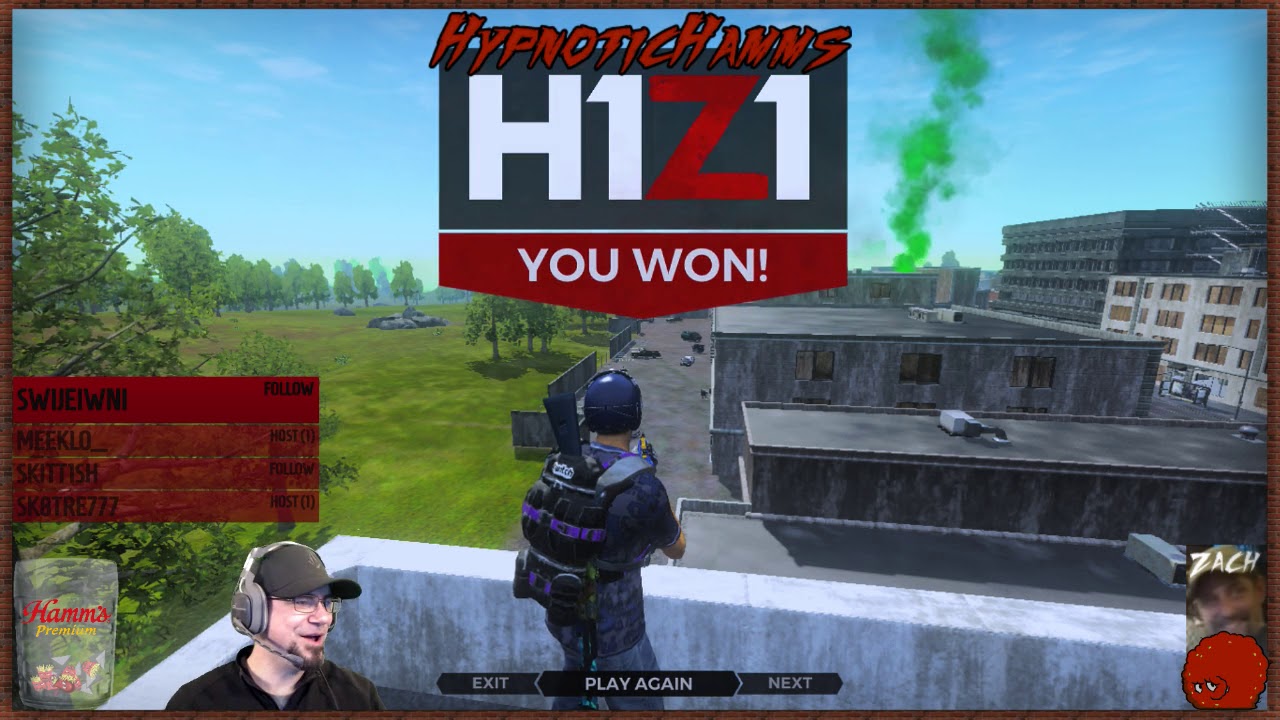 H1Z1 Two Tap Solo Win!