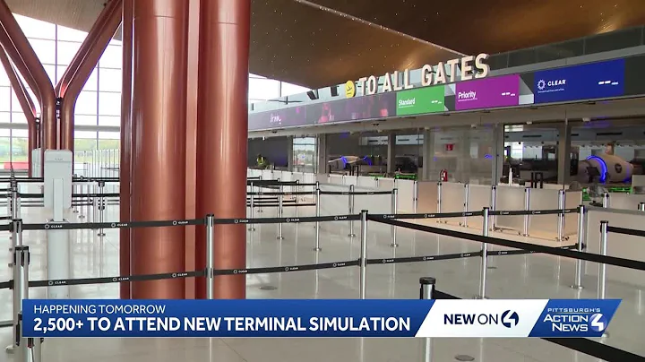 Pittsburgh's new airport terminal ready for final test run before grand opening
