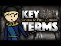Crime  punishment key terms c1000present  crime  punishment  gcse history revision