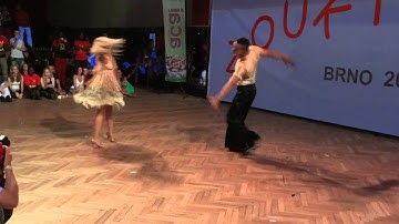 Braz & Patricia - zouk performance - 2nd Zouk & Lambada Congress in Brno 2011