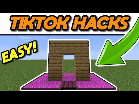 Minecraft TikTok Hacks That Actually Work #Shorts