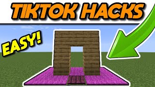 Minecraft TikTok Hacks That Actually Work #Shorts screenshot 4