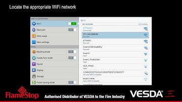 iVESDA - How to Connect Application to Wi-Fi