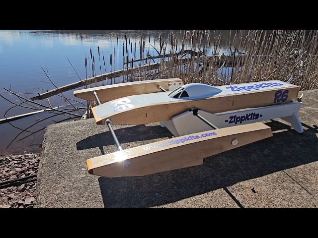 FROM SCRATCH × NATAL DESIGN SAIBORG ND Zippkits Prototype R6 Outrigger_Maiden Run! - YouTube