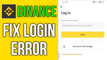 How To Fix Binance Login Error On Android