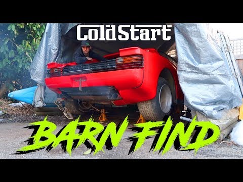 barn-find-ferrari-replica-"first-start"