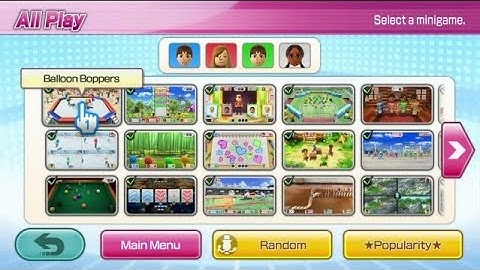 Playing All Wii Party U Mini Games Part 1