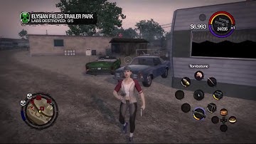 Saints Row 2 (PS3) walkthrough - Elysian Fields Trailer Park