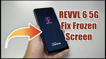 Revvl 6 5G How to fix frozen screen for metro by T-mobile