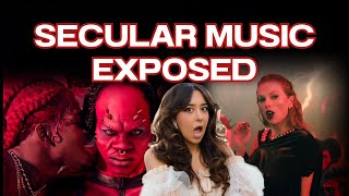 Secular music is SATANIC. Exposing celebrities that worship satan!