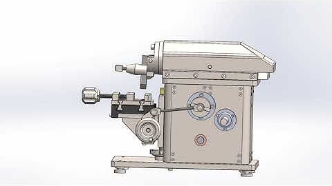 Shaper machine (SolidWorks)