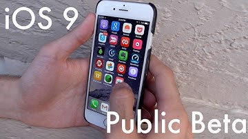 iOS 9 Public Beta Hands On | Pocketnow