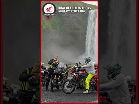 Celebrating 10 days adventure motorcycling across Iceland #africatwin #motorcycle