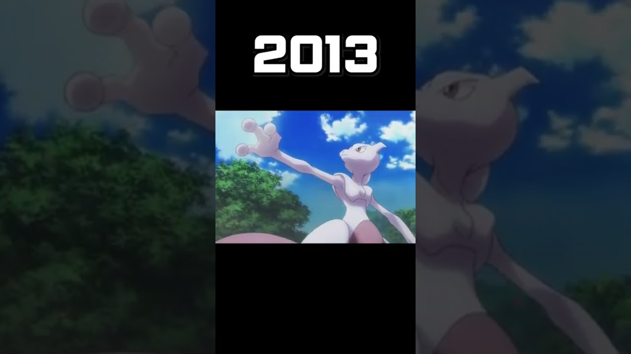 EVOLUTION OF  MEWTWO 1990 TO 2013