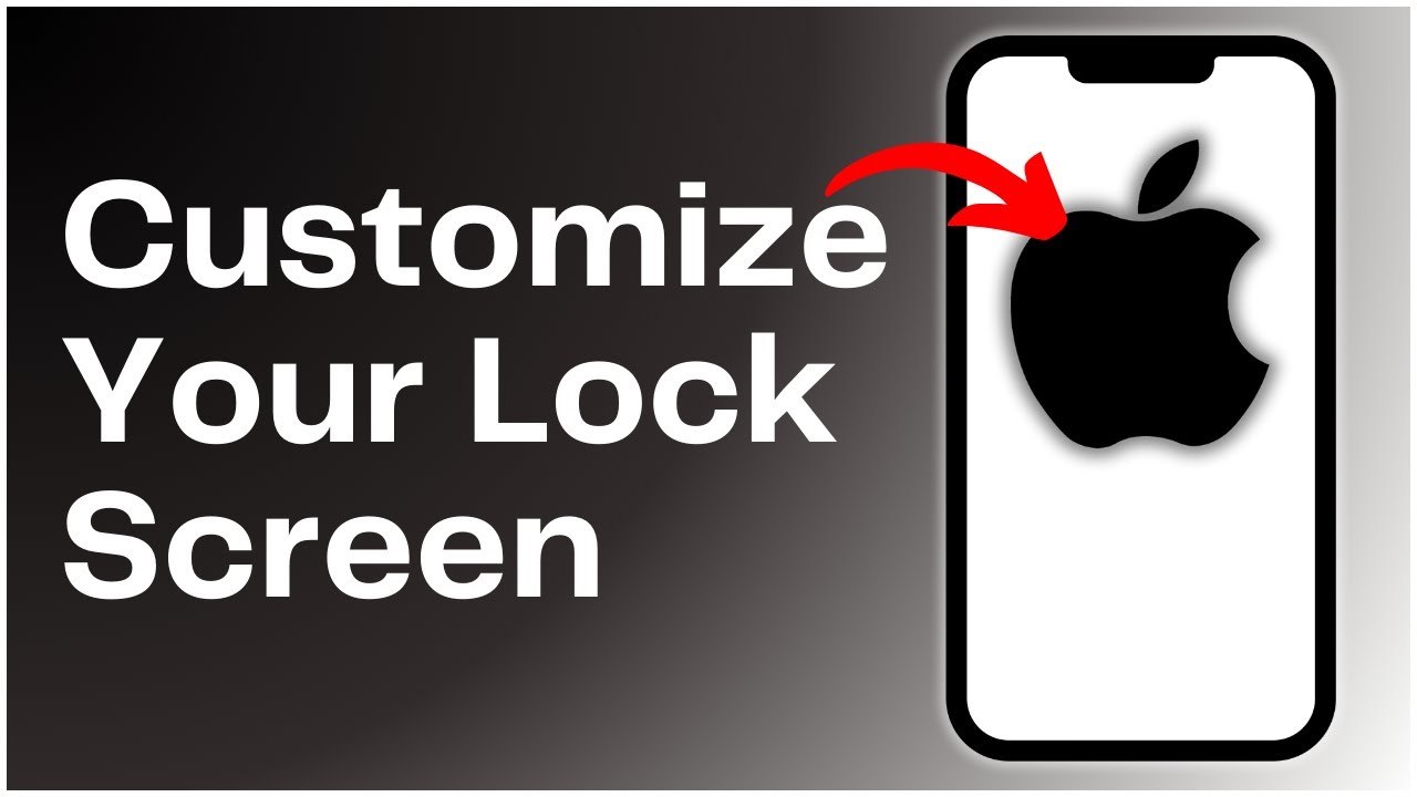 How To Customize Your Lock Screen On iPhone (iOS 18) 2024 - YouTube