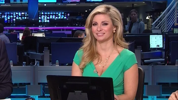 Mandy Drury - mint-green dress with cleavage - 11-06-14 (1080p)