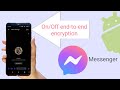 How To Enable End To End Encryption In Messenger Conversation Facebook Messenger App On Mobile How To Enable End To End Encryption In Messenger Conversation Facebook Messenger App On Mobile