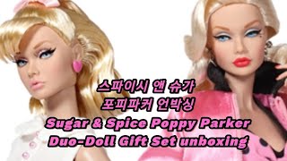 스파이시 앤 슈가 포피파커 언박싱 Sugar &amp; SpicePoppy Parker Duo-Doll Gift Set unboxing