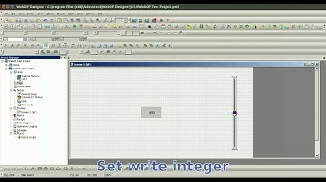 Advantech WebOP Designer HMI Using Integers Tutorial