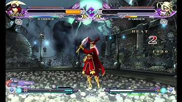 BBCS:EX Daedron (Tsubaki) vs defteros-11 (Lambda-11) part 4