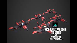 Modular Spaceship Thirteen | @apuart786