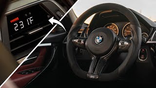 EASIEST BMW INTERIOR MOD TO INSTALL! (P3 Vent Gauge)