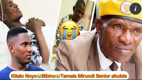 KITALO nnyo Tamale Mirundi senior afudde RIP. Ekiliwo.Producer Didi agude edalu😢Eyasimatuse kasasiro