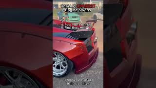 how are these even possible? Ranking CRAZIEST Engine Swaps #cars #shorts