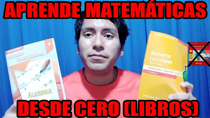 Libros que RECOMIENDO Y NO RECOMIENDO para APRENDER MATEMÁTICAS desde 0 (CON ESTOS LIBROS APRENDÍ)