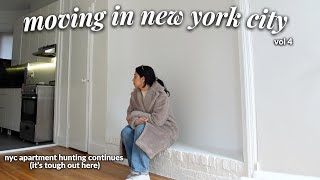 MOVING IN NYC ALONE AT 34 (vol. 4) | nyc apartment hunting struggle bus & the one where we hit 10K