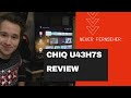 Mein neuer fernseher  chiq u43h7s review  4k fr wenig geld 