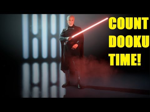 COUNT DOOKU TIME! STAR WARS BATTLEFRONT II LIVE - COUNT DOOKU TIME! STAR WARS BATTLEFRONT II LIVE