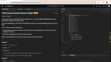 Convert Number Words To Digits