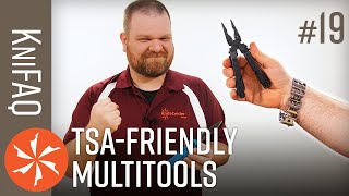 KnifeCenter FAQ #19: TSA-Friendly Travel Multitools? + Bushcraft & Woodcarving Folders, More!