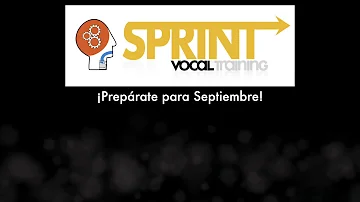 Sprint Vocal Training