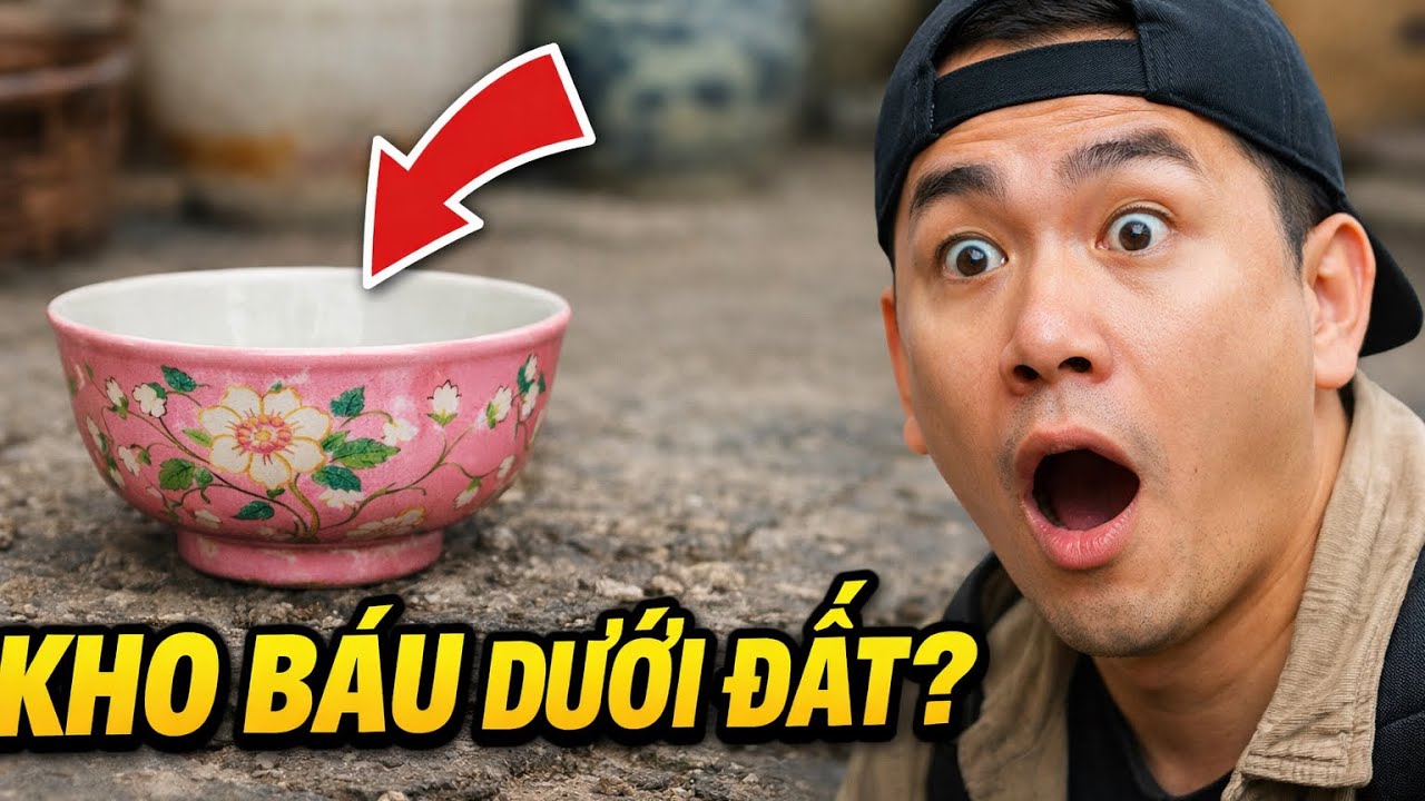 Chợ Đồ Cổ Cảnh Đức Trấn: Cúi Xuống Là Có Báu Vật.