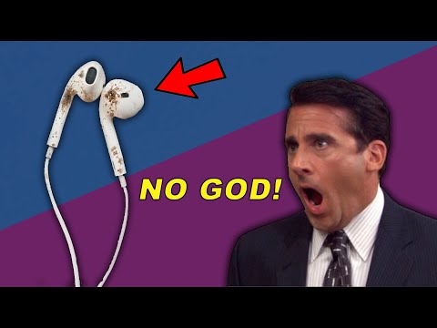 Как чистить AirPods и ДРУГИЕ наушники (как почистить)