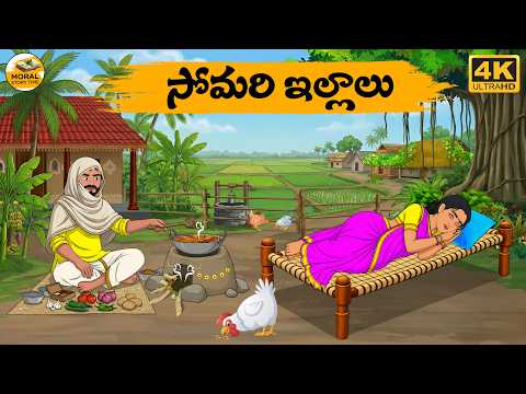 సోమరి ఇల్లాలు  | Telugu Stories | Telugu Moral Stories | Neethi Kathalu | Telugu Kathalu