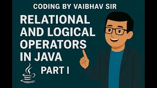 Relational operators and logical operators in java part I #relationaloperators #logicaloperator