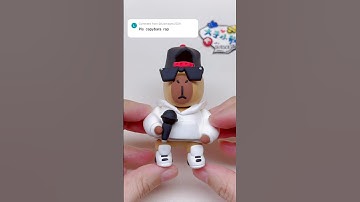 Capybara rap 🎤 #clay #clayart #capybara #shorts