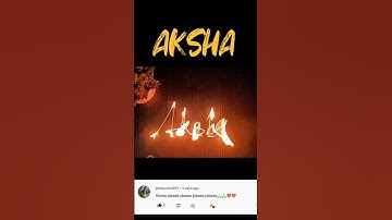 "AKSHA" name signature🔥🔥#shorts #calligraphy #trending @beautiful855